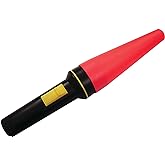 Dorcy 41-1482 Deluxe Signal Wand LED Flashlight with Safety Cone, 30-Lumens, Black Finish