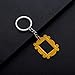 Blingsoul Friends Keychain TV Show - Friends Merchandise Yellow Peephole Picture Frame Halloween Gifts