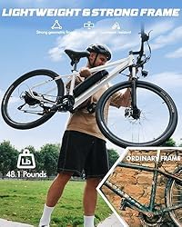 Qlife Racer Electric Bike for Adults - 21-Speed