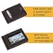 Rachiba Leather Bifold Wallet With Money Clip-Dark-Brown Genuine Leather Wallet