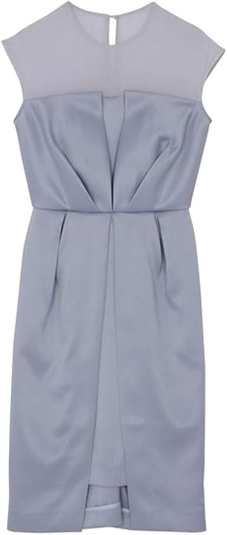 Amazon ラグナムーン Ladyシアーgapレングスドレス Mサイズ ブルー 50 ワンピース チュニック 通販