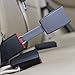 2-pack Rigid Seat Belt Extender (Gray, Type A) - Raises receptacle by 5