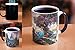 Morphing Mugs Disney - Cinderella - Wishes Upon a Dream - Thomas Kinkade - One 11 oz Color Changing Heat Sensitive Ceramic Mug – Image Revealed When HOT Liquid Is Added!