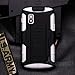 Cocomii Robot Armor LG Nexus 4 Case New [Heavy Duty] Premium Belt Clip Holster Kickstand Shockproof Hard Bumper Shell [Military Defender] Full Body Dual Layer Rugged Cover for LG Nexus 4 (R.White)