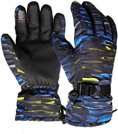 WILDSNOW Winter Fashion Outdoor Waterproof Antiskid Warm Ski Gloves,Snowboard Cycling Climbing Hiking Golves for Men and Women