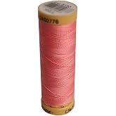 Gutermann Natural Cotton Thread 110yd, Dawn Pink
