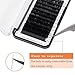 TDANCE Classic Lash Extensions Flat Lashes Eyelash Extensions 0.15mm C Curl Ellipse Eyelash Extensions 8-15mm Mixed Black Matte Individual Lashes Salon Use(Flat,C-0.15,8-15mm)