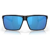 Costa Del Mar Men's Rincon Fishing and Watersports Rectangular Sunglasses
