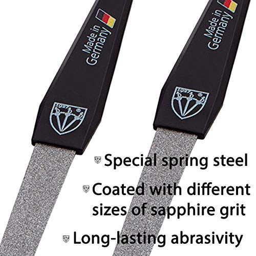3 Swords Germany Sapphire Metal Nail File Set 2 Pieces with 1 Piece 3