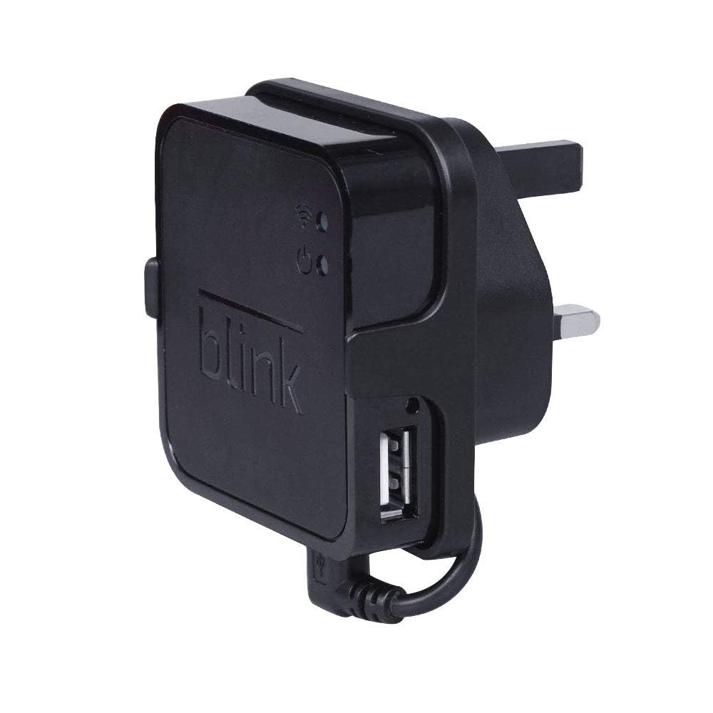 HOLACA Outlet Holder Compatible with Blink Sync Module 2 Blink Sync Module, 1 PCS Module Mount | Black