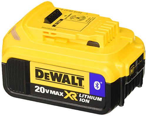 Dewalt dcb204bt 20v max 4ah compact battery with blue t…