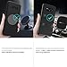 Samsung Galaxy S8 Case, Nillkin [Magic Series] Qi Wireless Charging Phone Case Matte Slim Charger Cover Built-in Four Magnets [Only Designed for Nillkin Car Magnetic Wireless Charger]-Black