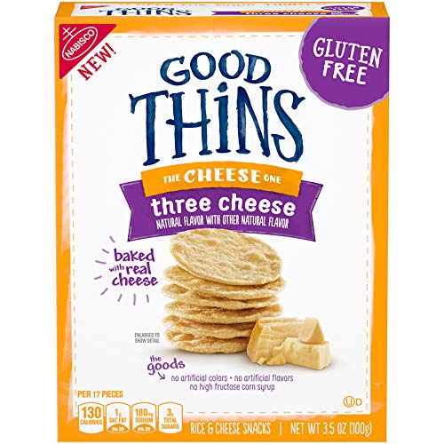 Good Thins Three Cheese Crackers - Image 3