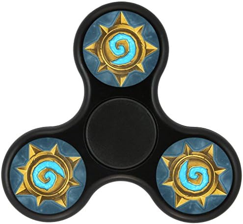 QIAO 23AD HearthStone Hand Fidget Spinner Kill Time Tri-Spinner High Speed Spin