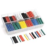 532pcs Heat Shrink Tubing innhom Heat Shrink Tube Wire Shrink Wrap UL Approved Ratio 2:1 Electrical Cable Wire Kit Set Long Lasting Insulation Protection, Safe and Easy, Eco-Friendly Material