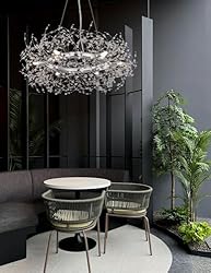 Macarena Modern Silver Crystal