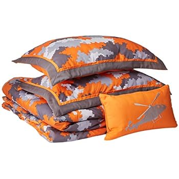 mizone lance reversible comforter set orang mizone lance reversible comforter set orang