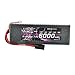 HRB 7.4V 6000mAh 60C TR Hardcase Lipo Battery Compatible with RC Car RC Plane RC Truck RC Boat