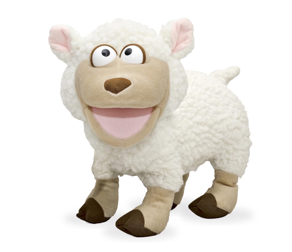 Silly Lamb, Sheep, Animal Hand Puppet, 40cm