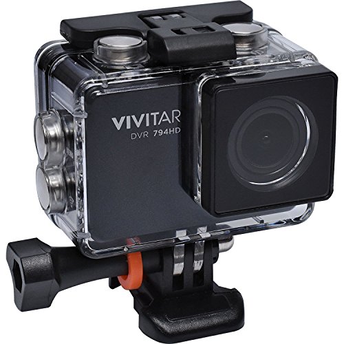 Vivitar WiFi 12.1MP Action Camera DVR-794HD Waterproof Underwater Housing - Black - Thumbnail 2