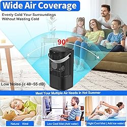 Portable Air Conditioner - Personal Mini AC Quiet