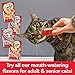 Hartz Delectables Squeeze Up Interactive Lickable Wet Cat Treats for Adult & Senior Cats, Senior Chicken, 32 Count