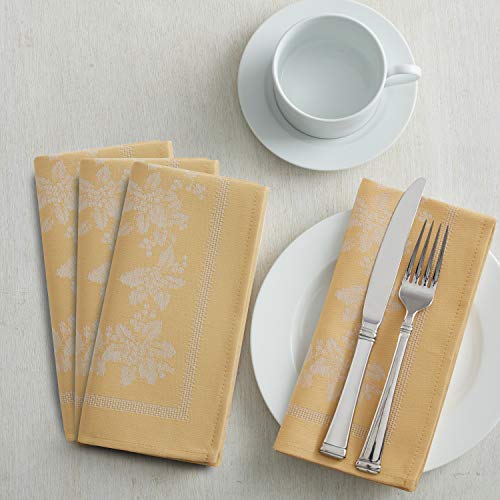 image for  Benson Mills Holiday Elegance Engineered Jacquard Christmas Tableclot