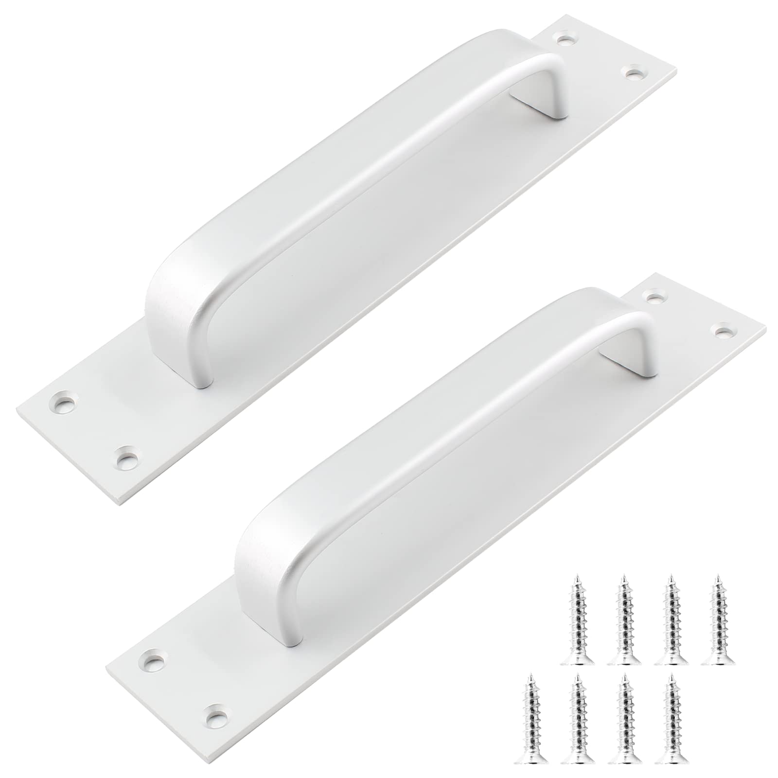 Jiozermi 2 Pack Sliding Barn Door Handle, 7.9 Inch