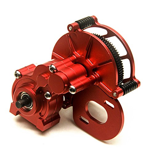 LAFEINA 1:10 RC Crawler Metal Transmission Case Center Gearbox for 1/10 Axial SCX10 AX10 Parts