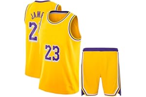 Fan Kitbag James Jersey Kids Basketball Jersey Shorts Youth Set Home/Away