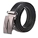 Men's Automatic Buckle Leather Genuine Leather Belts-Black/Brown（A16/23/24/B04）