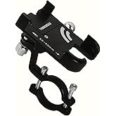 ThinkRider The Ultimate MTB Phone Mount Stand: 360° Rotatable Aluminum Adjustable Non-Slip Cycling Bracket