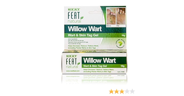 Neat Feat Natural Willow Wart Wart Skin Tag Gel 10 Grams White Pack Of 1 Amazon Com Au Health Household Personal Care