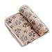 kiwitatá Pet Dog Blanket Puppy Cat Warm Coral Velvet Fleece Soft Dog Paw Print Blanket Beds Mat For Hamsters Guinea Pig