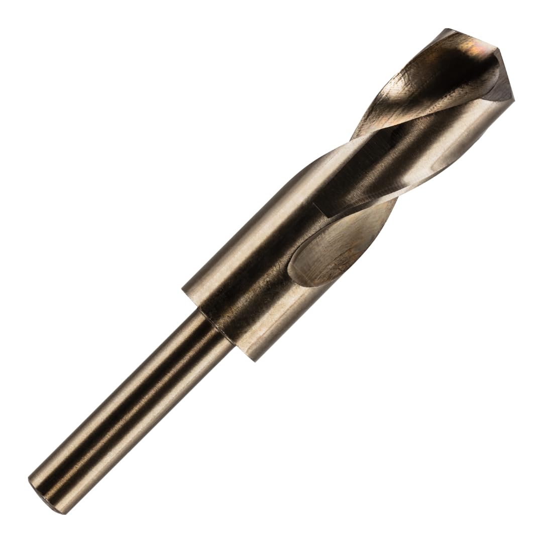 24.5mm HSS Cobalt Blacksmith Drill Bit - Reduced Shank Drill For Stainless Steel & Hard Metals
