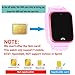 [2020 Updated]4G Kids Smartwatch with GPS Tracker, Touch Screen Boys Girls Watch Phone Waterproof with Remote Monitoring/SOS/Game/Pedometer/FaceTalk/2-way Call, Kids Christmas Birthday Gift Toys(Pink)