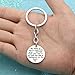 Teacher Appreciation Gift Keychain Key Chain Ring Christmas Jewelry for Teacher Mom Dad (1)
