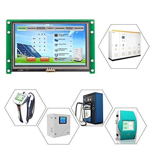 4.3" UART HMI Smart LCD Touch Display Module STONE Brand STVI043WT-01 for Instrument