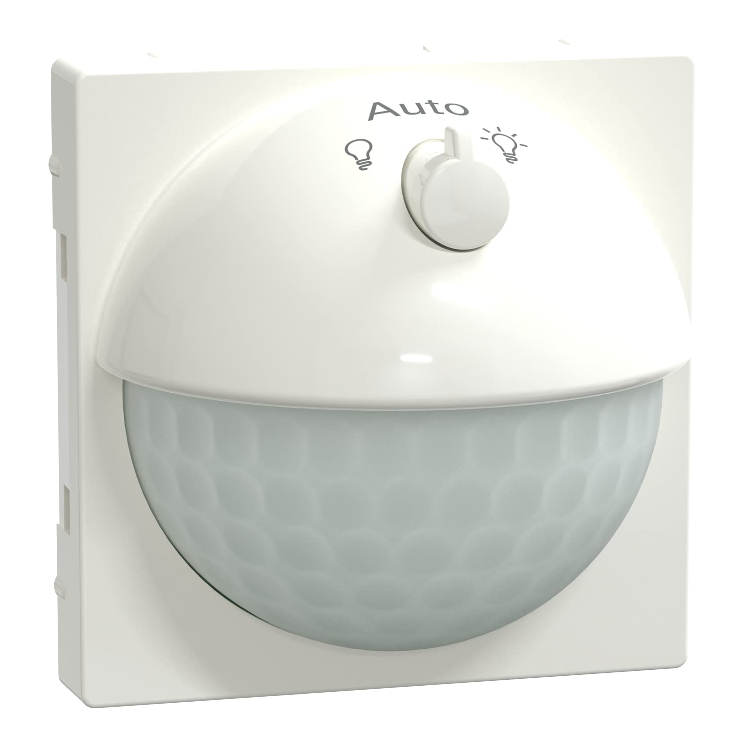 Schneider Electric Merten MEG5711-0319 ARGUS 180 UP Sensor Module with Switch for System M Motion Sensor for Indoor Use with Anti-Creep Protection, MEG5711-0319, Polar White Glossy