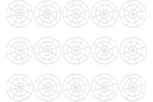 ULTECHNOVO 15 Pcs Fermenting Jar Mesh Presser - Wide Mouth Fermentation Weight - Pickle Can Presser for Canning, Pickling, an