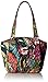 Vera Bradley Women's Cotton Glenna Satchel Purse, Autumn Leaves, One Size
