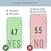 Y&J Case for iPhone 6 6s (4.7 inch) JY Smart PU Leather Slim Fit Snap On Executive Wallet Card Case for iPhone 6 6s (LightSkyblue)