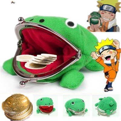 naruto with frog wallet