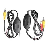 B-Qtech 2.4G Wireless Video Transmitter and Receiver for Car Real View Backup Camera and Monitor Kit