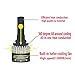 9005 HB3 LED Headlight Bulbs 12000LM 120W 6000K Cool White COB Chips Replace High Beam/Low Beam/Fog Light Plug & Play (Pair)