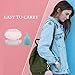 Menstrual Cup -Reusable Diva Cups Menstrual Period Cup - Tampon and Pad Alternative - Regular Flow with Free Bag - Flex Mooncup Menstrual Cup - FDA Approved(Turquoise,Small)