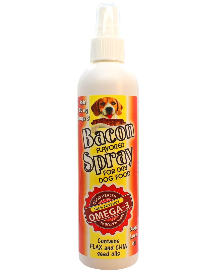 Bacon Flavored Dog Food Spray, 8.5 oz by Green Seal Pet