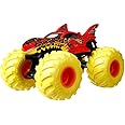 Hot Wheels Monster Trucks Lava Shark 1:24 Scale Vehicle, Collectible Die-Cast Metal Toy Truck with Giant Wheels & Stylized Chassis, Gift for Kids Ages 3 Years Old & Up