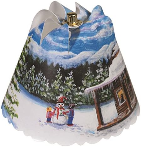 Illuminations Spin Shades Holiday Hideout Christmas Nightlight in Gift Box, 5 Inch