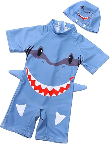 baby boy swimwear with hat